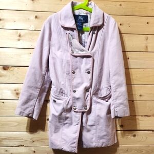 Burberry Trench Coat Pastel Pink Size 10 Preloved Girls